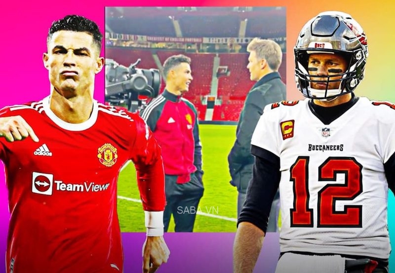 Ronaldo đã có cuộc gặp Tom Brady sau thắng lợi trước Tottenham