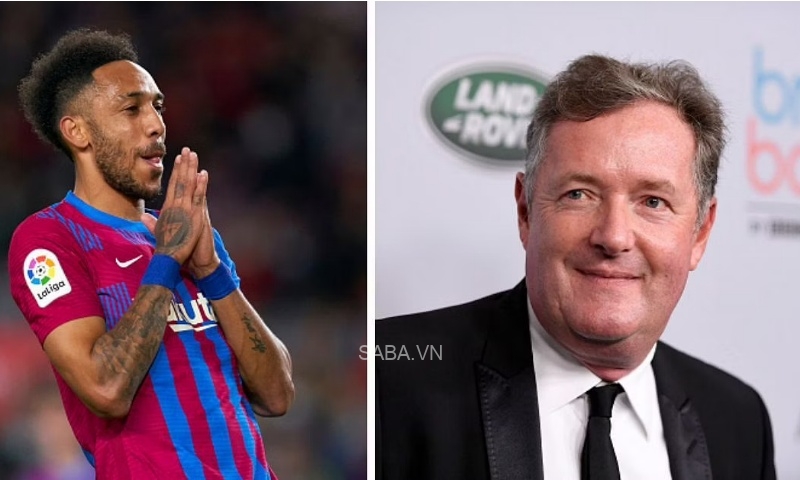 Aubameyang hồi âm đầy khôn khéo trước bài đăng của Piers Morgan