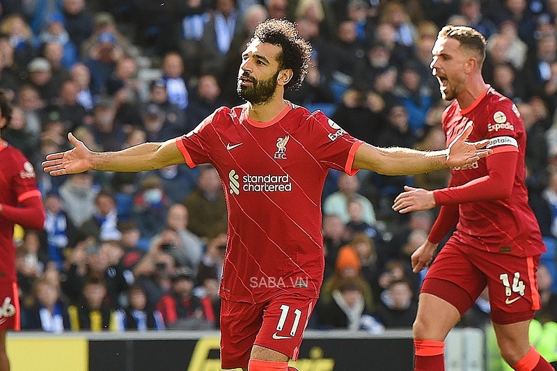 Salah vừa từ chối hợp đồng của Liverpool (Ảnh: Getty)