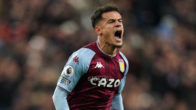 Coutinho đang chơi rất hay trong màu áo Aston Villa