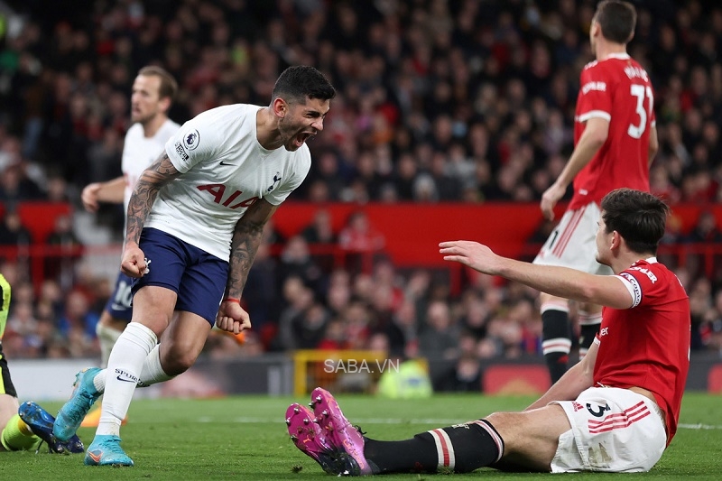 Tottenham thi đấu thất vọng trước Man United (Ảnh: Getty)