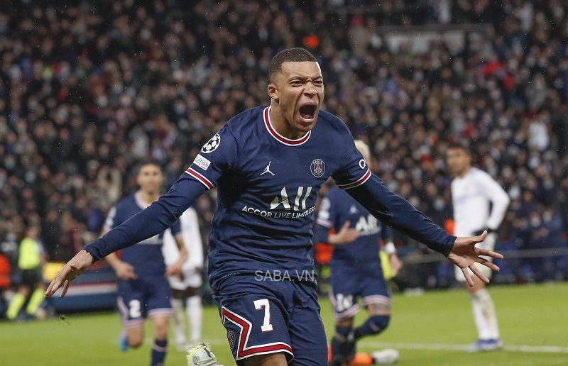 Mbappe là người ghi bàn duy nhất ở lượt đi