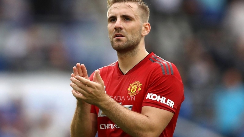 Luke Shaw không vui với Man United mùa này (Ảnh: Getty)