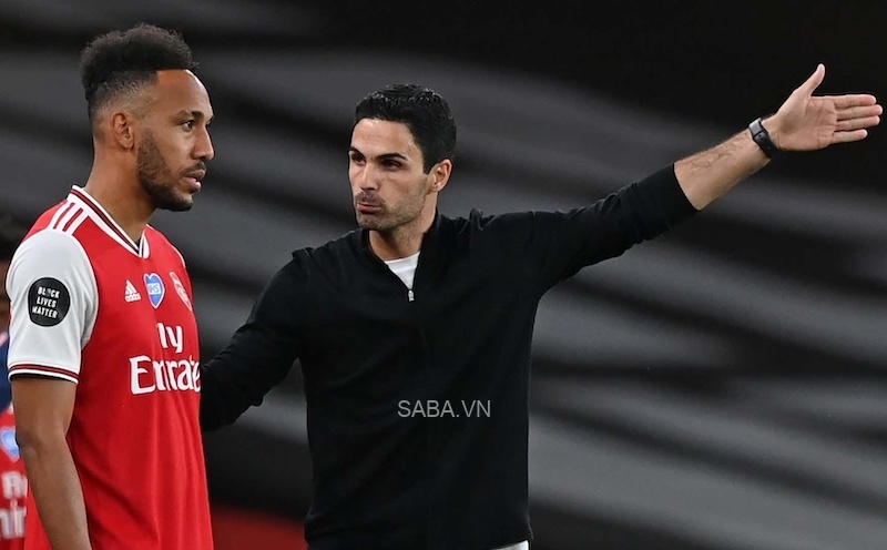 Arteta không ngại ngần khi thẳng tay với Aubameyang