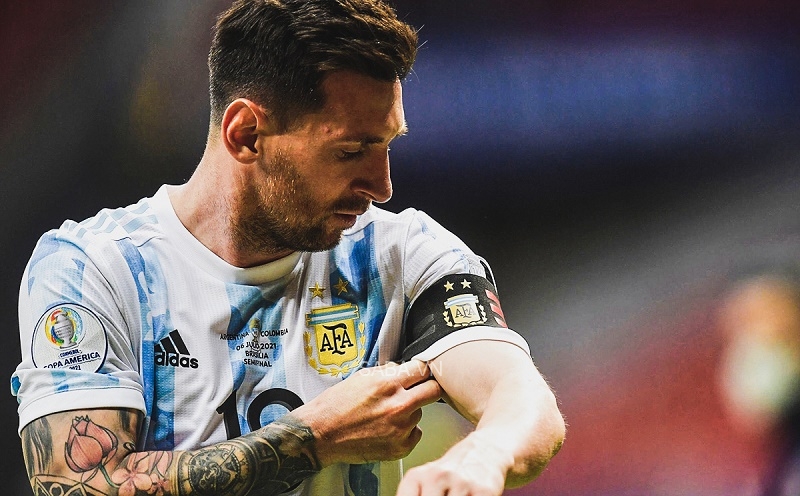 Messi đang có phong độ cao cùng ĐT Argentina (Ảnh: Getty)