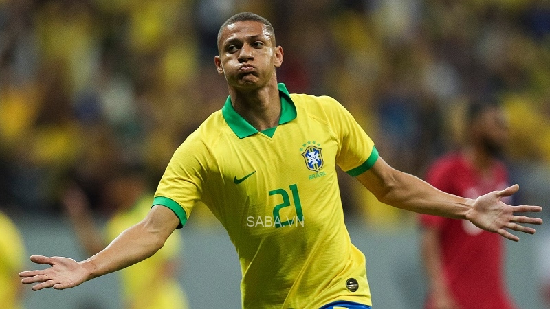 Richarlison được gọi trở lại ĐT Brazil (Ảnh: Getty)