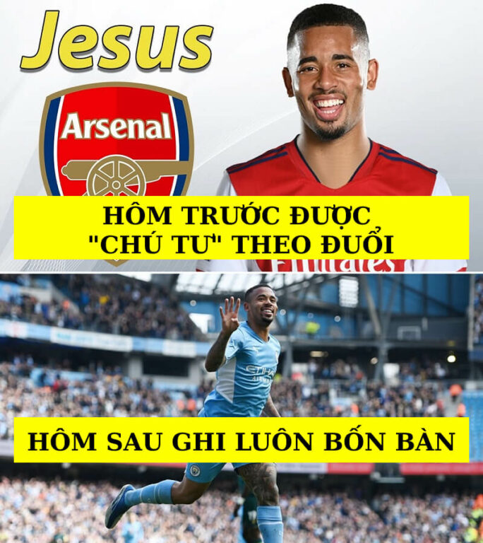 Bậc thầy thả thính Gabriel Jesus.