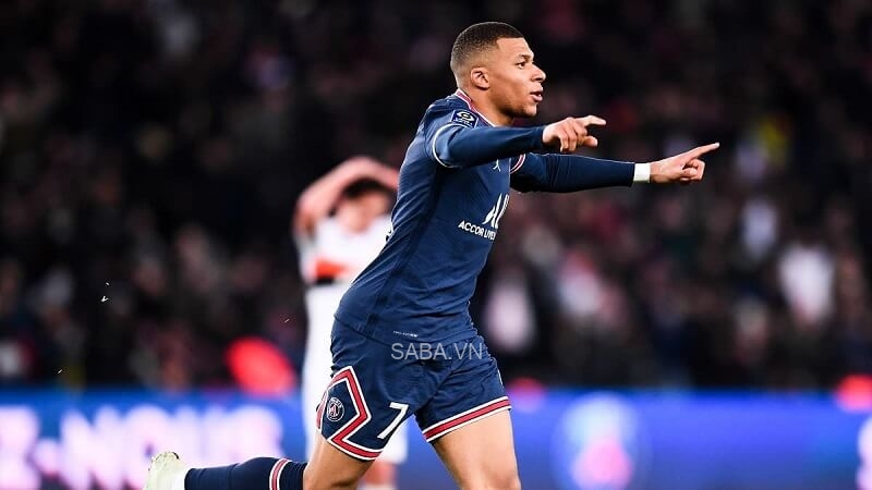 Mbappe duy trì phong độ cao.