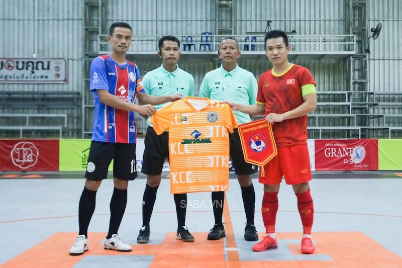 ĐT futsal Việt Nam vừa có các trận giao hữu trước những CLB của Thái Lan