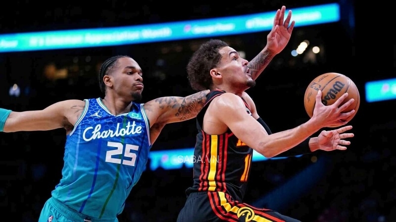 Trae Young ghi 24 điểm, cao nhất bên phía Hawks