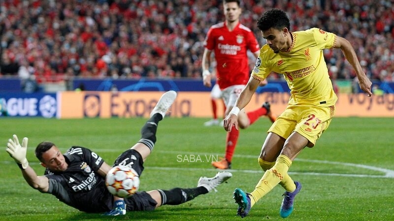 Tại Estadio da Luz, Luis Diaz là niềm cảm hứng của Liverpool.