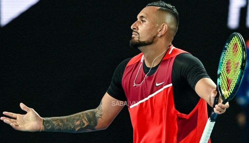 Kyrgios thường là tâm điểm của những cuộc cãi vã.