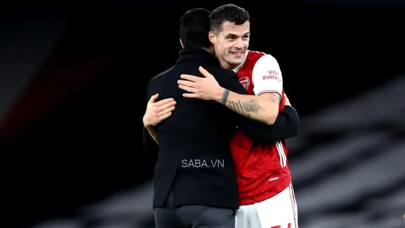 Arteta là nguyên nhân khiến Xhaka ở lại