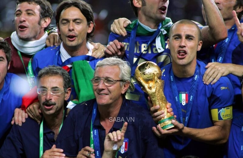 Lippi từng giúp Azzurri vô địch năm 2006