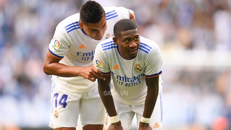 David Alaba và Casemiro nhiều khả năng sẽ không thể ra sân trước Man City