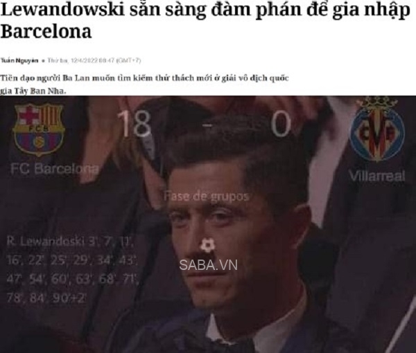 Lewy sẽ chơi ra sao trước Villarreal nếu thực sự rời Bayern gia nhập Barca như tin đồn?