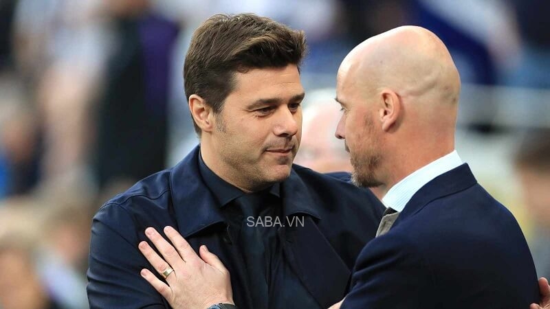 Mauricio Pochettino kém nhiệt huyết so với Erik ten Hag