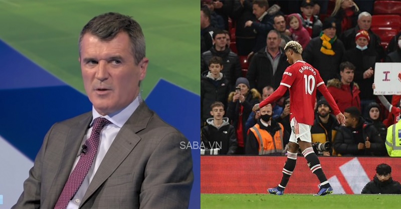 Roy Keane chê Rashford thi đấu như trẻ con (Ảnh: Getty)