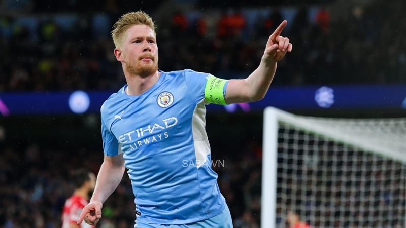 De Bruyne đem về bàn thắng duy nhất của trận đấu 