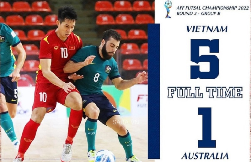 Hủy diệt Úc, ĐT Việt Nam tiến gần đến vé dự VCK futsal châu Á