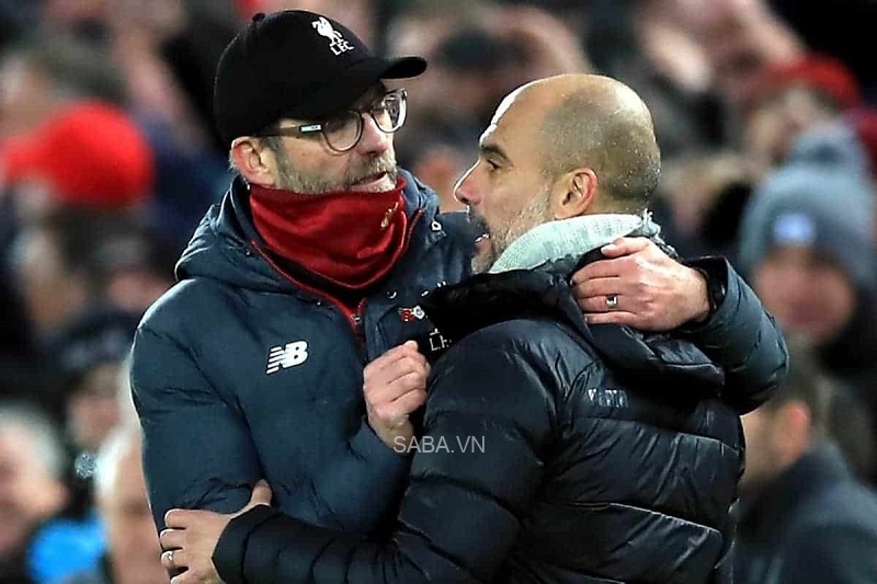 Pep Guardiola chuẩn bị chạm trán Jurgen Klopp (Ảnh: Getty)