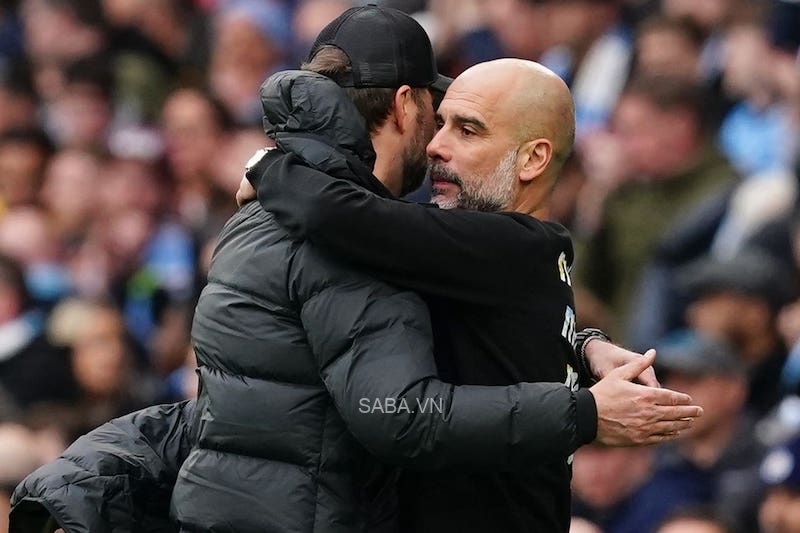 Pep và Klopp vẫn đang có tỷ số đối đầu ngang bằng