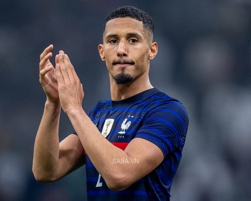 Saliba vừa có trận ra mắt Les Bleus vào tháng 3 vừa qua