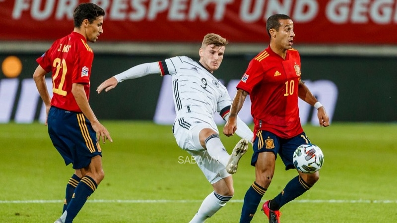 Tây Ban Nha mới có chiến thắng 6-0 trước Đức ở Nations League (Ảnh: Getty)