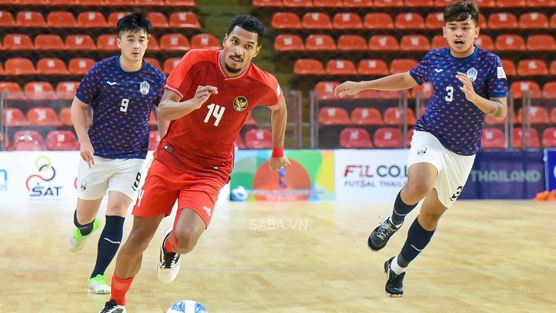 Futsal Myamar và đặc biệt là Indonesia đang mạnh hơn đáng kể