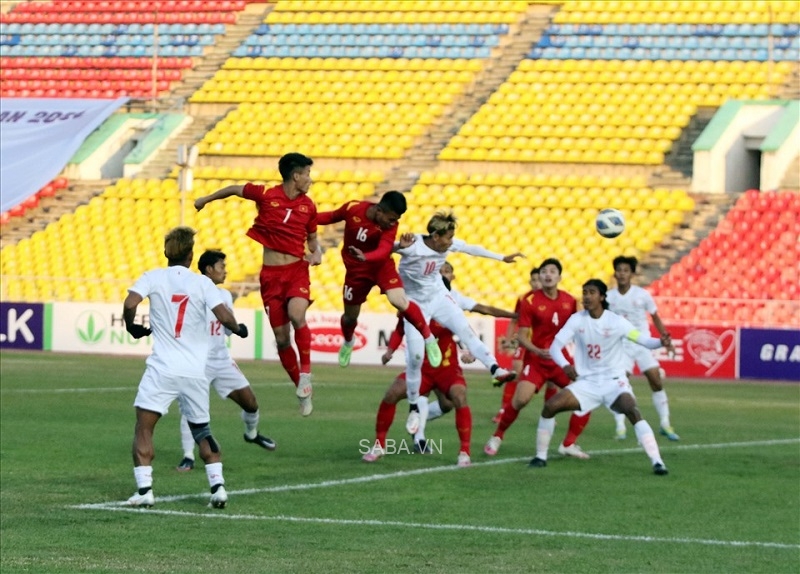 Thanh Minh là người ghi bàn duy nhất giúp Việt Nam thắng Myanamar tại vòng loại U23 châu Á