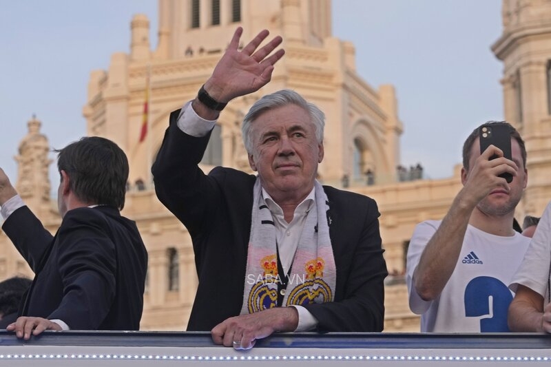 Ancelotti đang cảm thấy vô cùng hạnh phúc tại Real Madrid