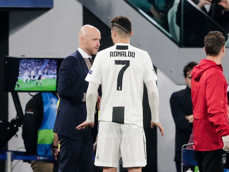 Ronaldo hào hứng chào đón tân HLV Ten Hag