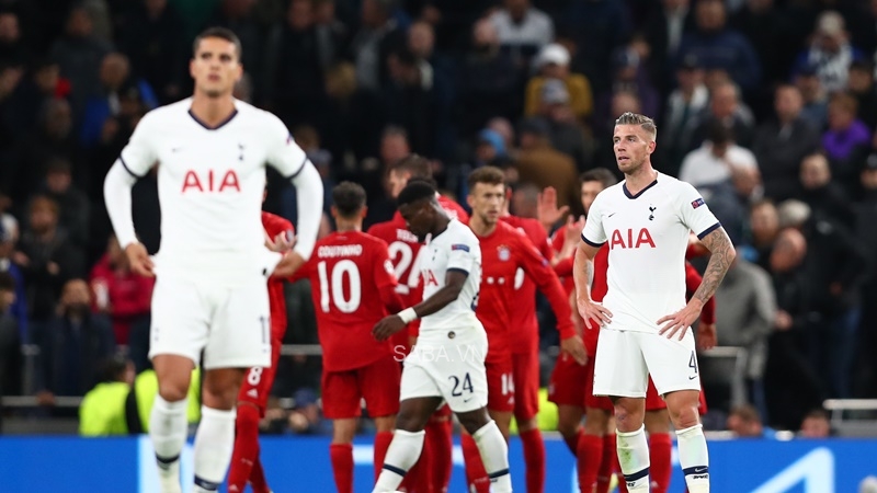 Tottenham từng thảm bại 2-7 trước Bayern Munich