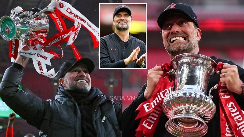 Klopp đã giành được 2 chiếc cúp và đang nhắm đến danh hiệu thứ 3.