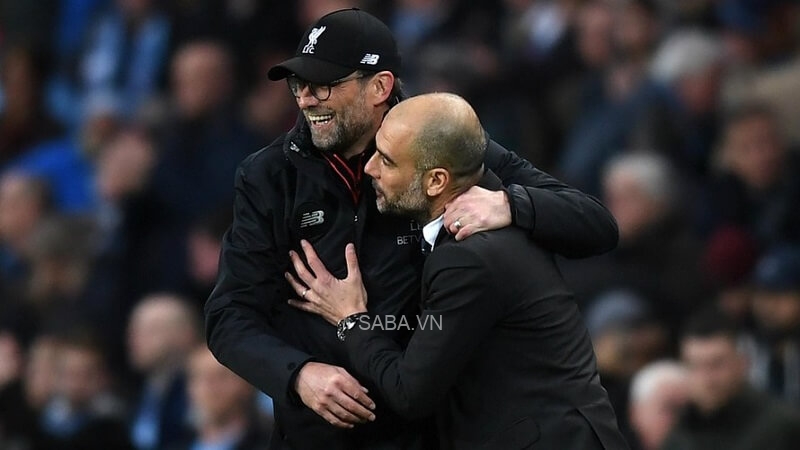 Pep và Klopp luôn song hành.