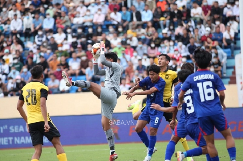 U23 Malaysia không thể đánh bại U23 Campuchia