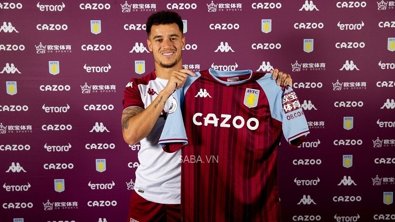 Coutinho chính thức cập bến Villa Park 