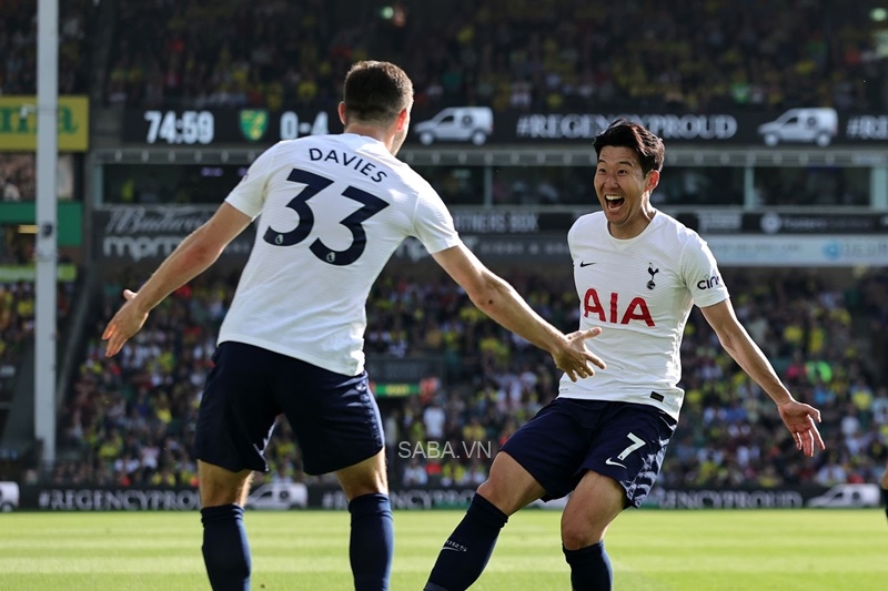 Tottenham hủy diệt Norwich để thẳng tiến đến Champions League