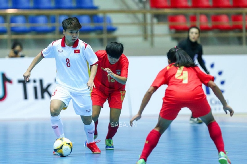 Đẳng cấp vượt trội, ĐT futsal nữ Việt Nam thắng đậm ngày ra quân