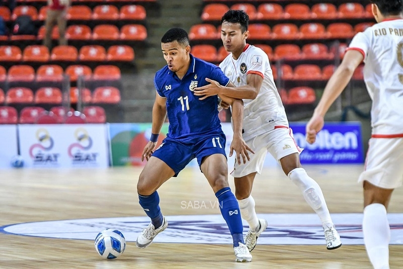 Đánh bại Myanmar, futsal Thái Lan vượt Việt Nam trên BXH