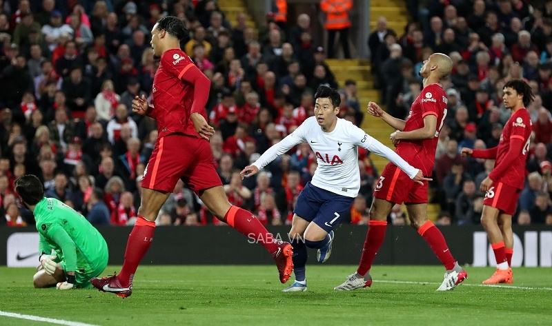 Son Heung-min mở tỷ số cho Tottenham