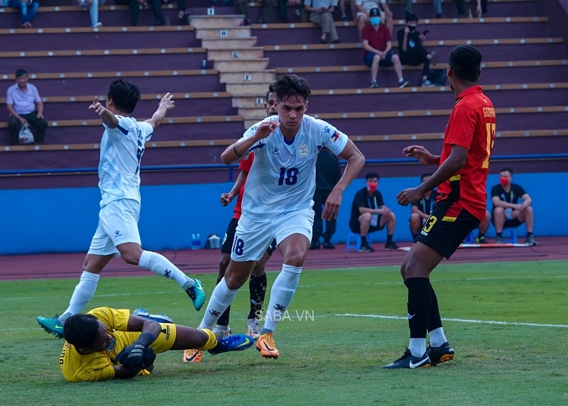 U23 Philippines nghiền nát U23 Timor Leste ở trận ra quân SEA Games 31