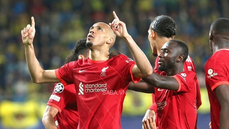 Fabinho ghi bàn thắng mở ra màn lội ngược dòng trong hiệp hai