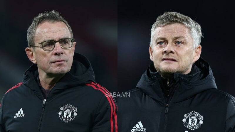 Ole Gunnar Solskjaer và Ralf Rangnick đều không thể giúp hồi sinh Man United