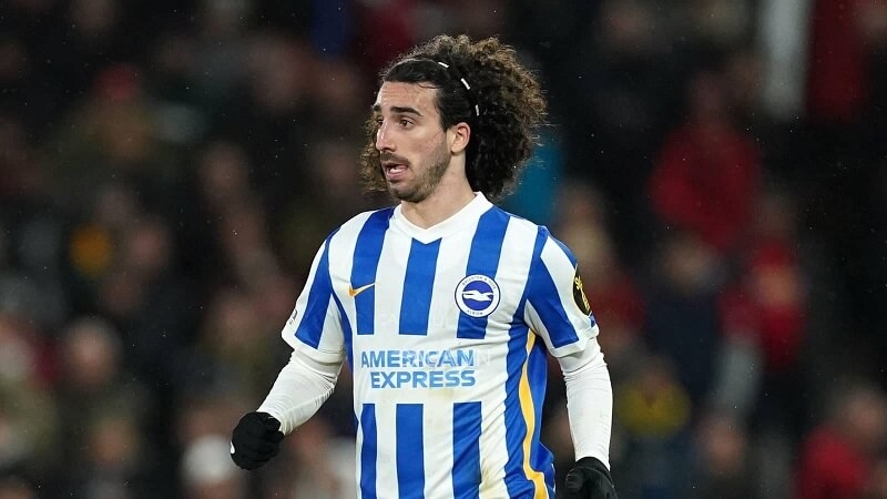 Marc Cucurella trải qua một mùa giải thành công cùng Brighton