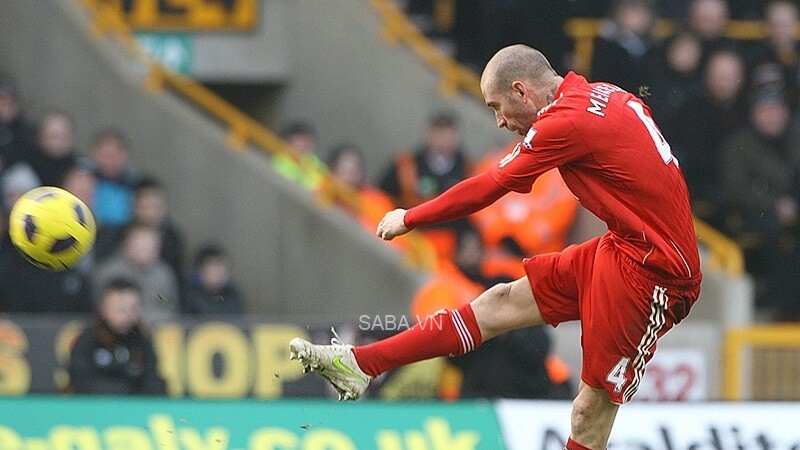 Meireles không để lại nhiều dấu ấn tại Anfield