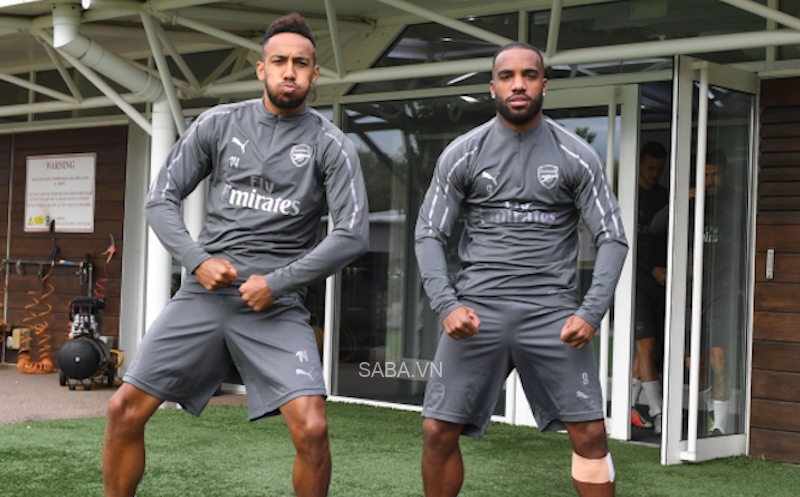 Auba và Laca là một cặp bài trùng kỳ lạ (Ảnh: Getty Images)