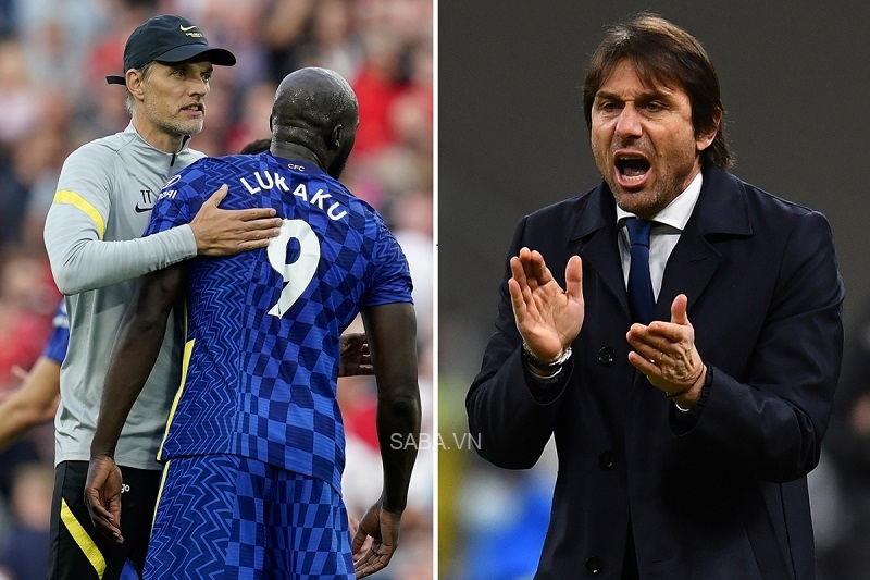 Tuchel nói đùa Conte là bố Lukaku