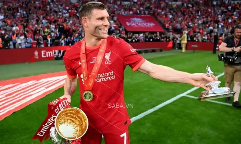 Milner cùng đội nhà giành danh hiệu FA Cup