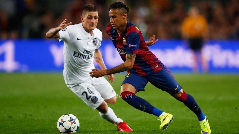 Barca mất Neymar vì đeo đuổi Verratti